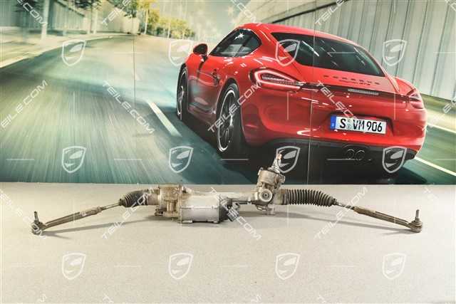 Przekładnia kierownicza, tylna oś skrętna