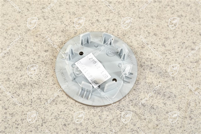 Hub cap, concave, coloured crest, Neodymium