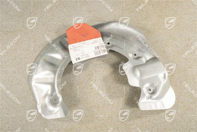 Abdeckblech / Schutzblech, VA, Scheibendurchmesser 18,19", GTS, L