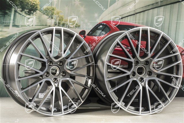 22-inch wheel rim set RS Spyder, 10J x 22 ET48 + 11,5J x 22 ET52