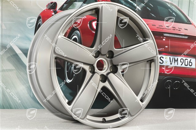 19-inch "Sport Classic" wheel rim set, rims 8,5J x 19 ET21 + 9J x 19 ET21, platinum satin mat
