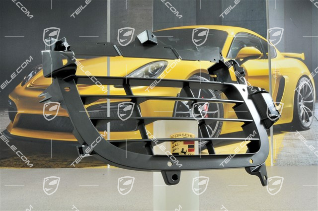 Ventilation grille, satin black, Turbo/GTS, R