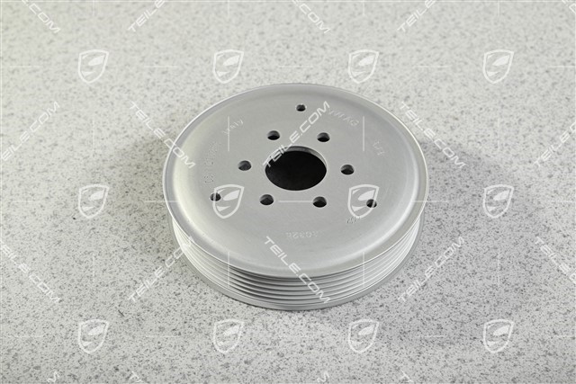 2,9L V6, Koło pasowe pompy wody, montaż koła na 6 śrub