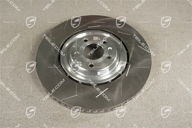 Tarcza hamulcowa, przód, 19-cali 390x38, zacisk lakierowany na czerwono, L