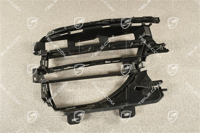 GTS / Sport Design, Front bumper, side ventilation grille, Black, R