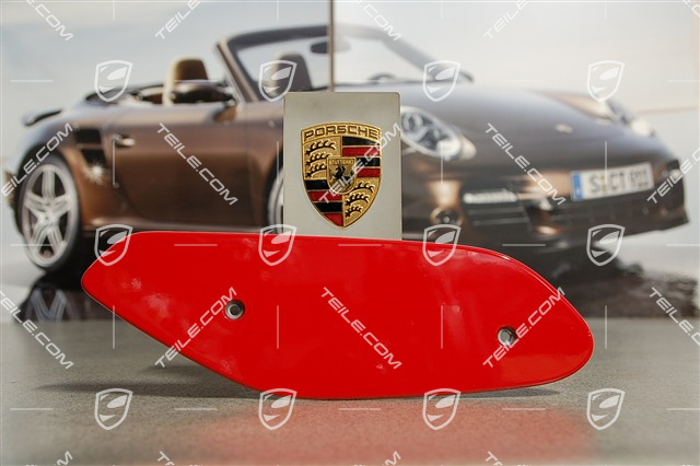 GT3 RS Facelift 2010- Spoiler, Seitenteil für Heckflügel, Indischrot, R GT3 RS Facelift 2010- Spoiler, Seitenteil für Heckflügel, Indischrot, R