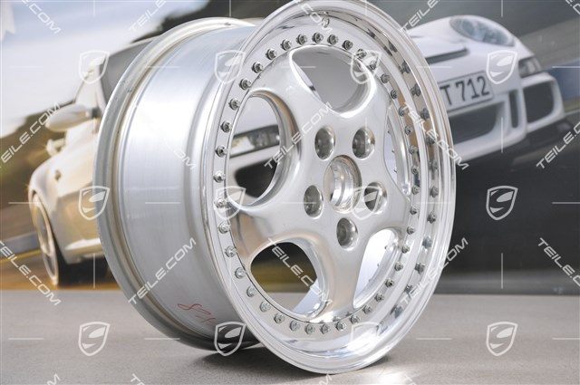 18" Felga, Turbo 3.6, 8J x 18 ET52, Speedline, polerowana