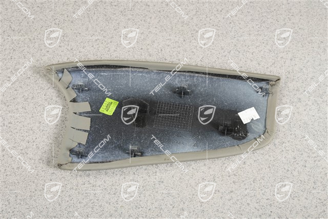 Osłona boczna tunelu środkowego, Skóra, Graphite grey, Coupe/ Targa, R