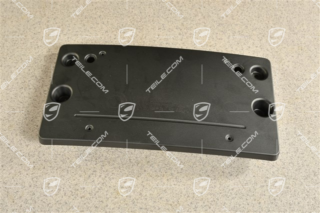 Front bumper number / Licence plate support / pad USA