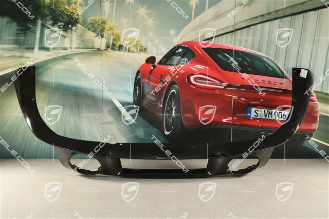 Turbo, Rear bumper lower cover / diffuser