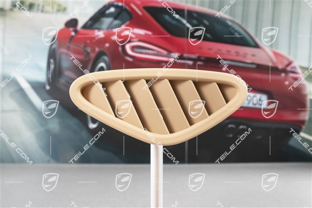 Kratka nawiewu na przednią szybę, Sand beige, L