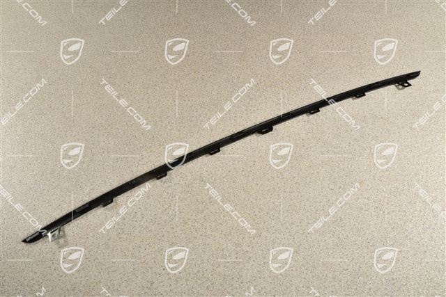 Lamelka / blenda kratki zderzaka, środkowa górna, czarna