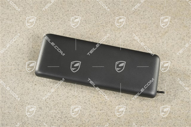 Trim, Backrest, Center, Black