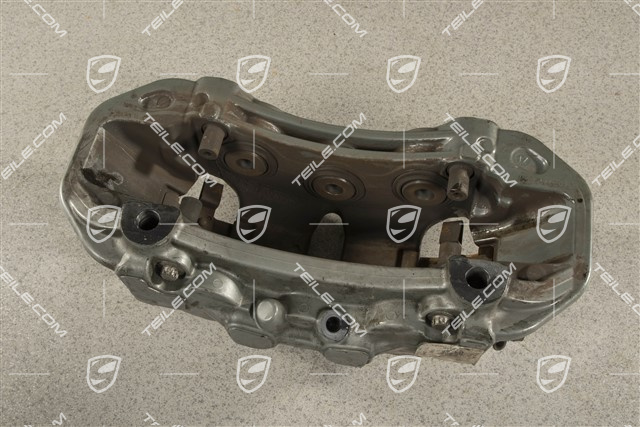 Brake calliper, front axle, silver, L