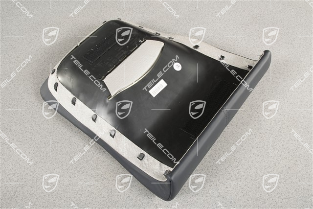 Back seat lower / cushion, Cabrio, leather, Sea blue (Not for Japan), R