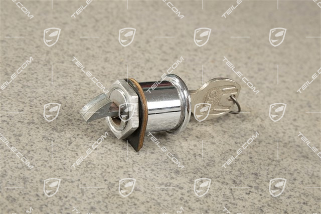 Lock cylinder with keys, Glove box