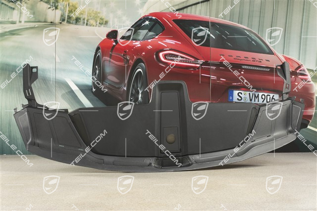 Blende Schlossträger / Schlossabdeckung, Schwarz