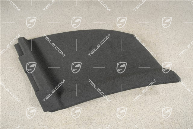 Osłona / pokrywa tapicerki bocznej bagażnika, czarna