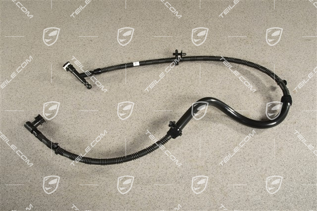 Night vision camera washer system hose