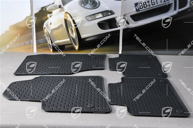 Fußmattensatz, Gummi