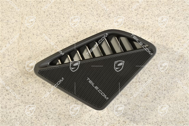 Kratka / osłona głośnika w desce rozdzielczej, czarna, L