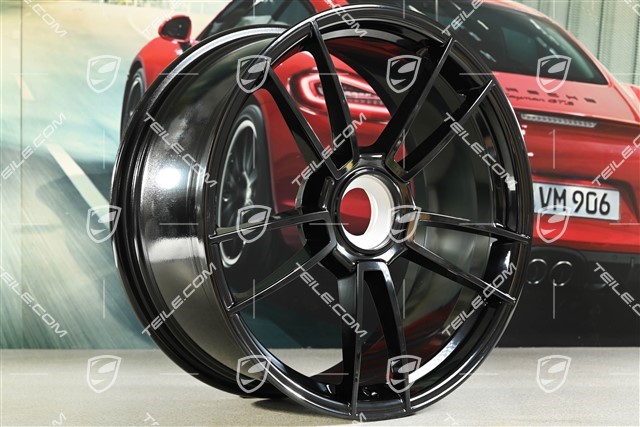 20" Turbo S Felge, 9J x 20 ET41, in Schwarz Hochglanz