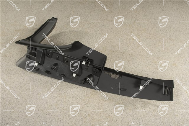 Targa, Verdeckkasten Verkleidung, Schwarz, R