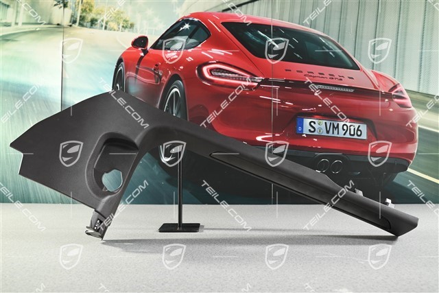 Tapicerka progu, Przednia, Espresso, L