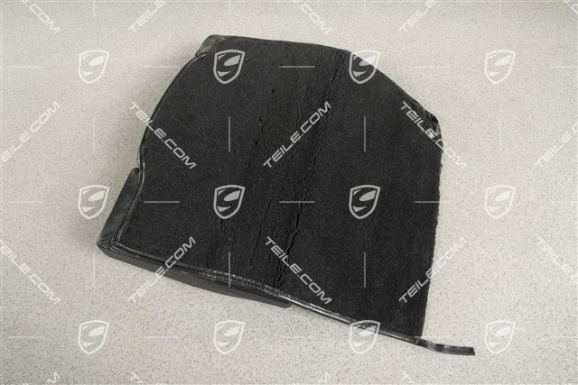 Notsitzrückenlehne / Rücksitz / Rückenlehne, hinten, Kunstleder, schwarz, cabrio, R