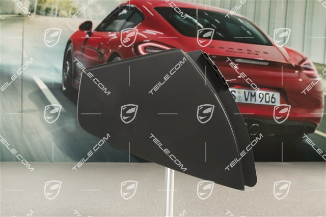 Blende für Schalttafelverkleidung Untertail, Schwarz, R