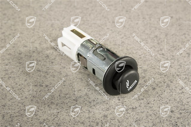 Zigarettenanzuender, Schwarz-Matt