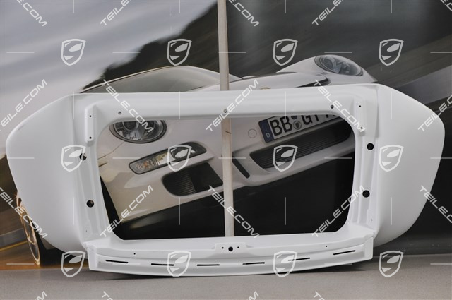 Spoiler tylny Turbo, zawiera maskę tył (pokrywa silnika), bez kratek