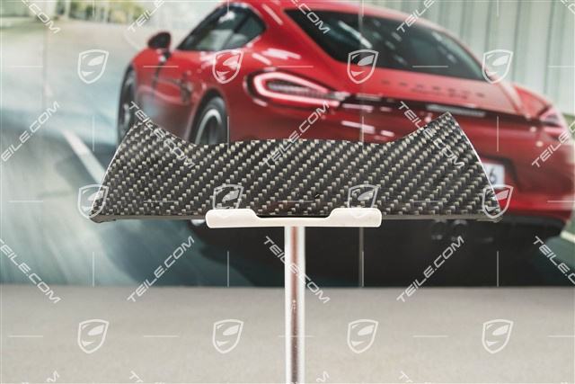 Console switch trim, Carbon