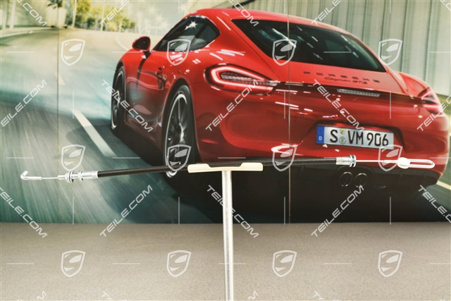 Bowden cable for tailgate lock