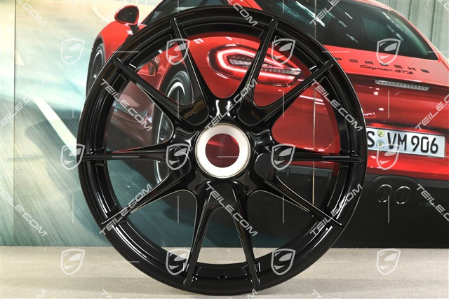 19" Felge GT3, Zentralverschluss, 8,5J x 19 ET53, schwarz