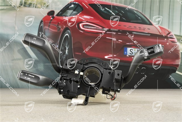 Steering column switch with cruise control and headlight cleaning system, without voice control