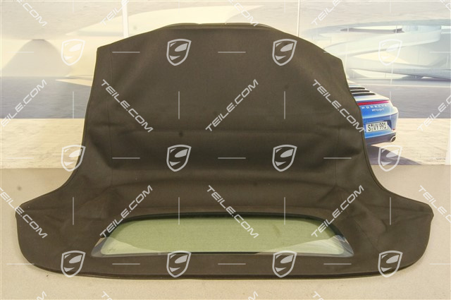 Płótno dachu cabrio, czarne