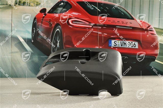 Schaltergehäuse, Unterteil, Leder, Schwarz