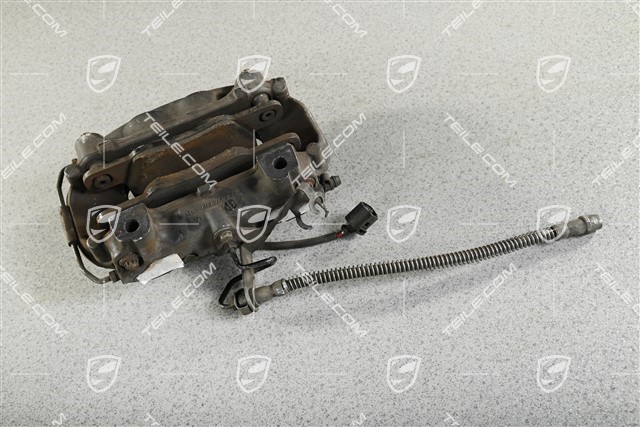 Black fixed caliper, rear axle, R