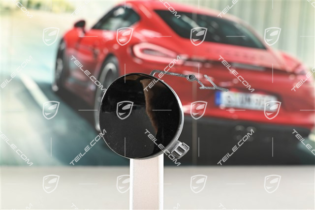 Towing hook lug cover / cap / trim, front bumper basic