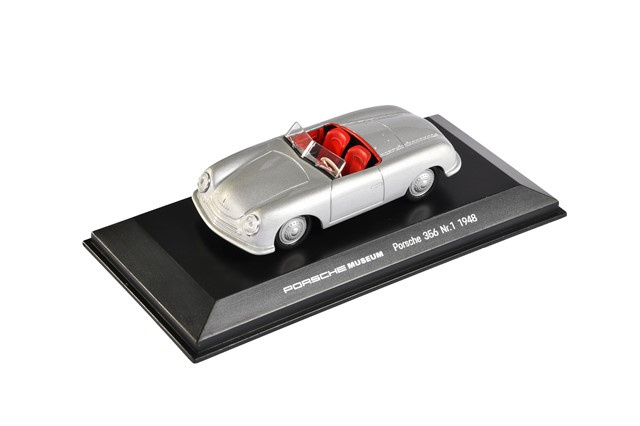 Porsche 356 Nummer 1, 1948, Welly, Maßstab 1:43