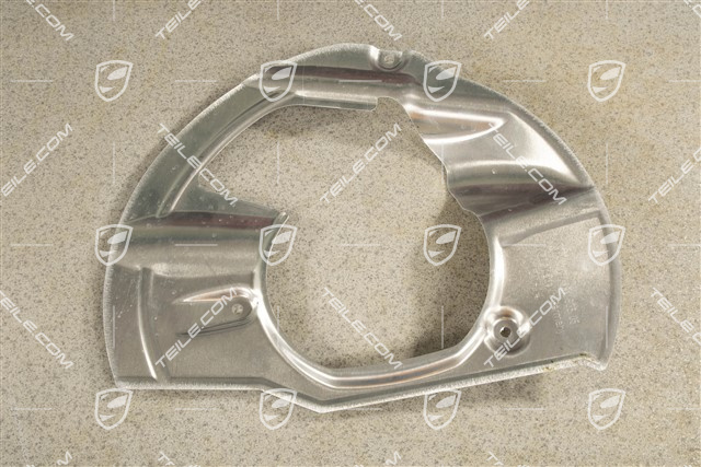 Front axle disc brake protective plate, PCCB, L