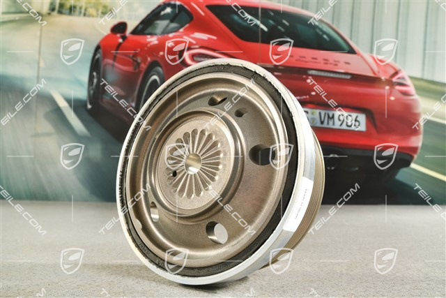 Crankshaft pulley, vibration damper