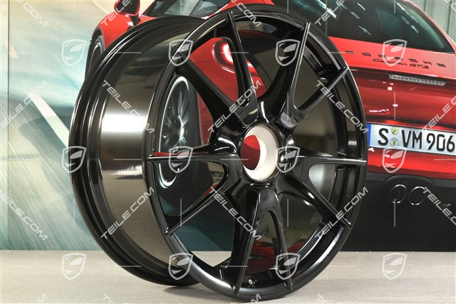 19" Felge GT3, Zentralverschluss, 8,5J x 19 ET53, schwarz