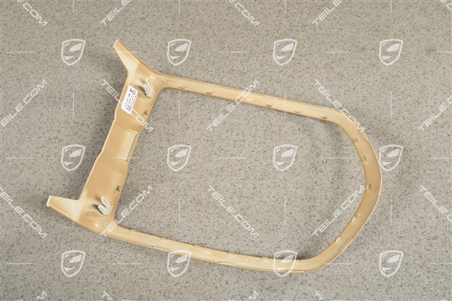 Ramka Osłona panelu sterowania, dach, beżowa