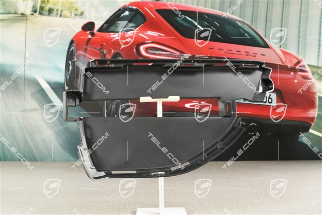 Sport Design air duct closed, black, R