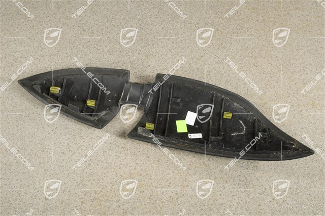 Abdeckblende, Armlehne, Tuer hinten, Leder, Schwarz, R