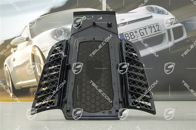 Abdeckung mitte, oben, schwarz