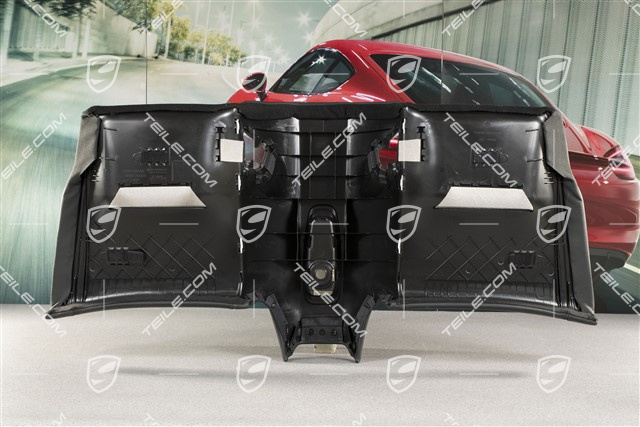 Coupe / Targa/  Cabrio, Siedzenia tylne, siedzisko, skórzane, czarne