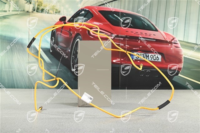Pressure line, Air suspension, rear, yellow, R